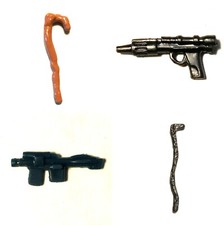 Vintage Star Wars Figure Replacement Weapons & Accessories [204 variations] TV Aksesuarları price