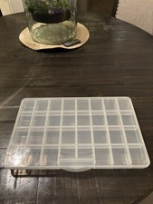 Set of 2:  32 Compartment Plastic Storage Box For Beads, Small Items Eşya Saklama Kutusu price