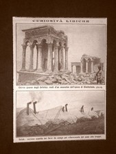 In Libya 1914 Diocletian Mausoleum in Chirsa and Field Ovens in Suluk Suluk price