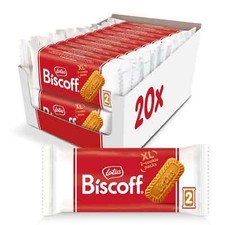 Lotus Biscoff Cookies, 17.6 Oz, Dispenser Box (20 sleeves of 2 XL cookies) New Dispenser price