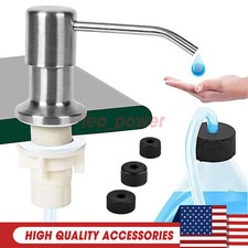 360° Sink Soap Dispenser Stainless Steel Kitchen Hands Liquid Pump Bottle Tube Dispenser price
