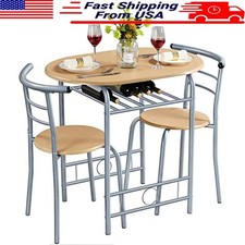 3 Piece Dining Table Set Kitchen Table & Chair Sets for 2 Compact Bistro Table Masa - Sandalye Seti / Takımı price