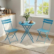 3 Piece Outdoor/Indoor Folding Patio Bistro Sets Bistro Table & 2 Chairs Masa - Sandalye Seti / Takımı price