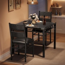 Dining Table Set for 2 with Upholstered Chairs Wood Kitchen Table Chairs Set Masa - Sandalye Seti / Takımı price