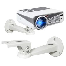Projector Wall Mount Adjustable 360 Rotation 7.7lb Load White Projeksiyon Askı Aparatı price
