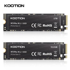 KOOTION 256GB 512GB NVMe M.2 PCIe 2280 SSD Internal Solid State Drive 3000MB/s SSD / Solid State Drive price