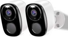 Wireless Outdoor Camera 2PCS 2K Security Cameras WiFi Video Night Vision Security Cameras price