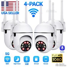 4-Pack Wireless 5G WiFi Security Camera System Smart Outdoor Night Vision 1080P Security Cameras price