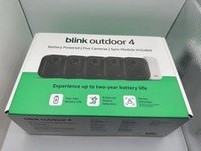 BLINK Outdoor 4 (4th Gen) 5-Camera Security System w/ Sync Module Core - NEW Security Cameras price