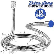 10FT Shower Head Hose Handheld Extra Long Stainless Steel Bathroom Tube US Shower Head price