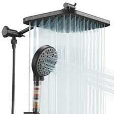 JOMOO Filtered High Pressure Shower Head Combo 10 Spray 12" Rainfall Shower Head price