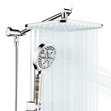JOMOO Filtered High Pressure Shower Head Combo 10 Spray 12" Rainfall Shower Head price