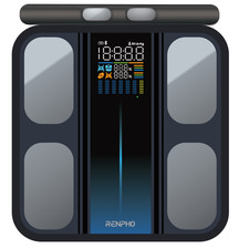 RENPHO Scale for Body Weight and Fat Percentage, Smart Scale with 8 Electrodes Scales & Weighing Scales price