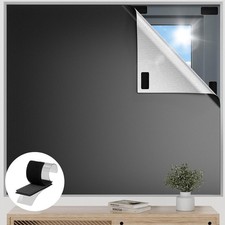 100% Black Out Window Cover Portable DIY Window Blind No Drill Blackout Shades Blackout Curtain price