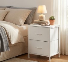 2 Drawer Dresser for Bedroom, Fabric Storage Sturdy Steel Drawer Organizer Unit Dresser price