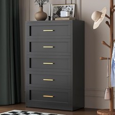 Cofar Metal 5 Drawers Dresser, Chest Drawers with Storage for Closet, Bedroom Dresser price