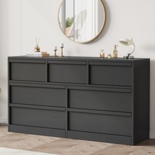 7 Drawer Dresser for Bedroom, Modern Chest of Drawers, Wooden Storage Organizer Dresser price