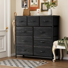 9 Storage Drawers Dresser for Bedroom Tall Dresser with Fabric Storage Tower Dresser price