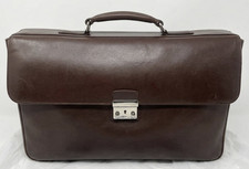 Coach Brown Beekman Briefcase/Document Case Push Lock Zip Detachable Strap NWT Unisex Briefcase price