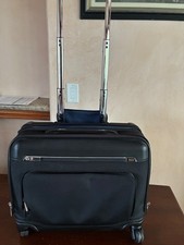 TUMI Arrivé McAllen Compact 4-Wheeled Briefcase Black Ballistic Nylon Carry-On Unisex Briefcase price