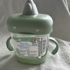 angel mine Dino Cup Sippy Cup 12.5 fl oz Green Handles Spill Proof Baby Cup-Sippy Cup price