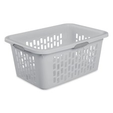 Sterilite 2 Bushel Plastic Laundry Basket, Adult, Light Gray Laundry Basket price