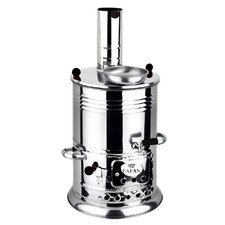 Hakan Tinplate Samovar Tea Kettle for Outdoor, 135.2 oz (4 lt) Single Tap Samovar price