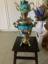 Hand-Painted Russian Electric Samovar with Teapot Samovar price