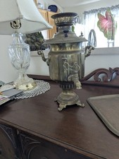 Solid Brass Russian Samovar 19th  century Samovar price