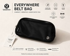 Lululemon Everywhere Women's Belt Bag - Black (142500085) Women's Belt Bag price