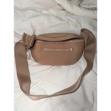 Dagne Dover Ace Fanny Pack Neoprene Belt Bag Tan Nude Crossbody Sporty Travel Women's Belt Bag price
