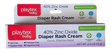Playtex Baby Diaper Rash Cream Maximum Strength 2.5 oz Quick Effective Relief Diaper Rash Cream price