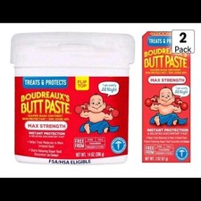 Boudreauxs Butt Paste Set Maximum Strength Diaper Rash Ointment 14 Ounce Cream Diaper Rash Cream price