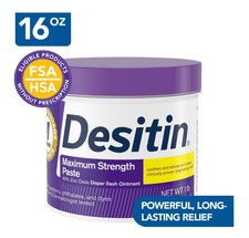 Desitin Maximum Strength Diaper Rash Cream 40% Zinc Oxide 16oz Diaper Rash Cream price