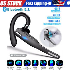 Trucker Wireless Headset Bluetooth 5.1 Earpiece Dual Mic Earbud Noise Cancelling Bluetooth Headset price