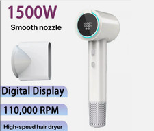 High-Speed Hair Dryer With Diffuser Negative Ions Magnetic Nozzle LED Display Hair Dryers price