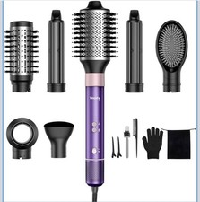 Vincofy HB-801I 7-in-1 Air Styler Brush Dryer w/ Dryer Attachment, Purple Hair Dryers price
