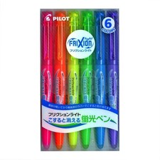 Pilot Frixion Light Fluorescent Ink Erasable Highlighter Pen (Pink / Orange / Highlighter Pen price