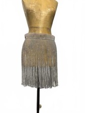 Rhinestone Fringe Belt Skirt Women's Belt price