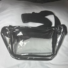 Transparent Belt Bag with Black Strap Women's Belt price