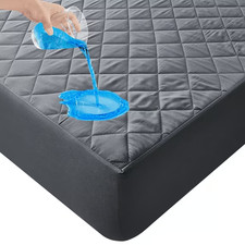 100% Waterproof Mattress Protector Mattress Pad Quilted Mattress Cover Protector Mattress Protector price