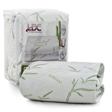Waterproof Bamboo Mattress Protector Hypoallergenic Breathable Fitted Bed Covers Mattress Protector price