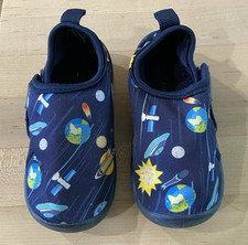 Fanture Unisex Kids Slip-On Casual Shoes Blue Space Print Toddler size EU 24 Unisex Children's Casual Shoes price