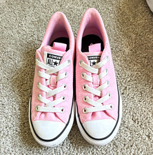 Converse Chuck Taylor All Star Unisex Kids Size 2 Pink Canvas Low Top Unisex Children's Casual Shoes price