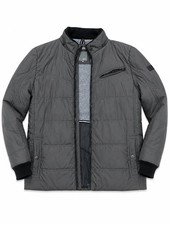 JBC Boys Puffer Jacket Gray Size 164 (13-14 Years) Lightweight Zip-Up Coat Long Coat price