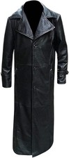Buffy The Vampire Slayer Spike Leather James Marsters Long Black Duster Coat Long Coat price