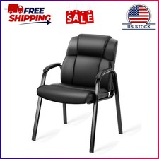 GIANNA Faux Leather Waiting Room Chair, Office Guest Chair with Padded Arms, for Office Waiting Chair price