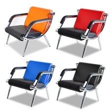 Office Reception Chair Waiting Room Visitor Guest PU Leather Sofa Seat Modern Office Waiting Chair price