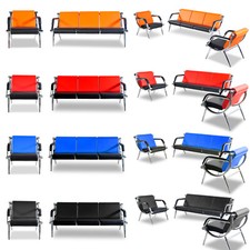 Waiting Room Chair Bench Office Reception Sofa Guest Chair Furniture PU Leather Office Waiting Chair price