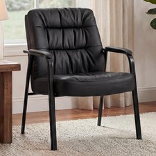 Office Waiting Room Guest Chair, 500lbs Office Reception Lobby PU Leather Cha... Office Waiting Chair price